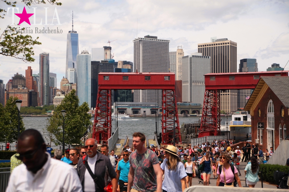 Отдых на Гувернер Айленде (Governors Island). Лучший скайлайн Нью-Йорка